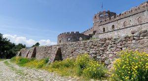 «Ξαναγεννιέται» το κάστρο της Μυτιλήνης: Σε εξέλιξη έργα αναστήλωσης 1,5 εκατ. ευρώ