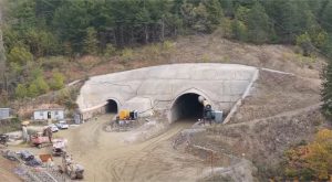 Δείτε από ψηλά το νέο μεγάλο τούνελ της Μακεδονίας