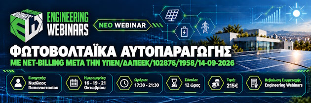Φωτοβολταϊκά αυτοπαραγωγής με net-billing – Article Top